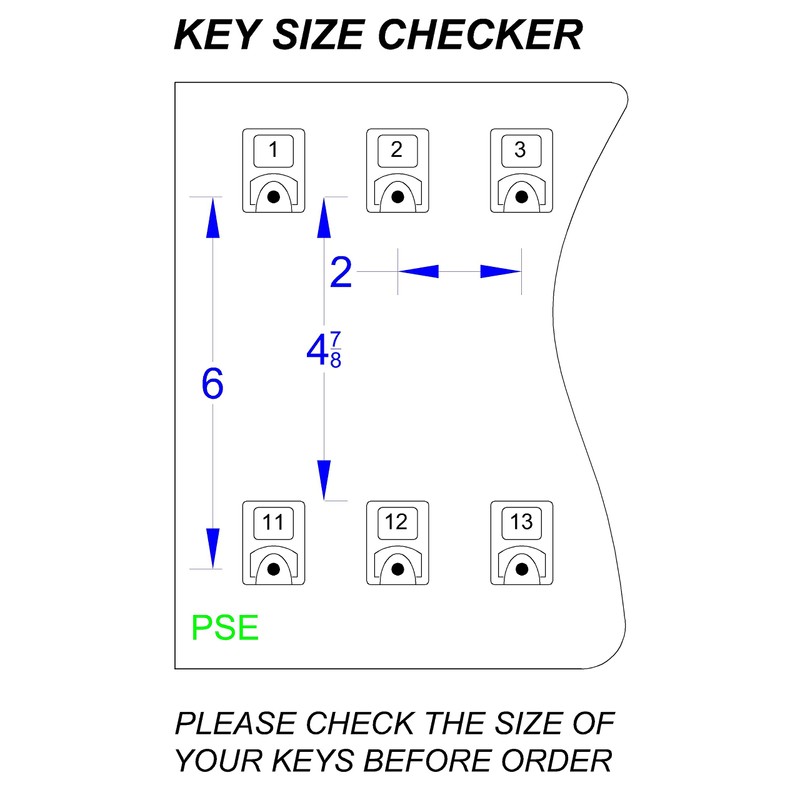 International Stand Company Key Holder 15PSE, Compact with15 Numbered Hooks