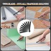 9mm Snap Off Utility Knife Blades, 60 Pack - 13