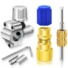 A/C Retrofit Valve Kit-Refrigerant Retrofit Valve Set, with R12 to