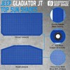 Coverspec JT Top Sun Shade Roof Compatible with Jeep Gladiator