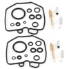 2 Sets Motorcycle Overhaul Carburetor Rebuild Kit Fit for Honda