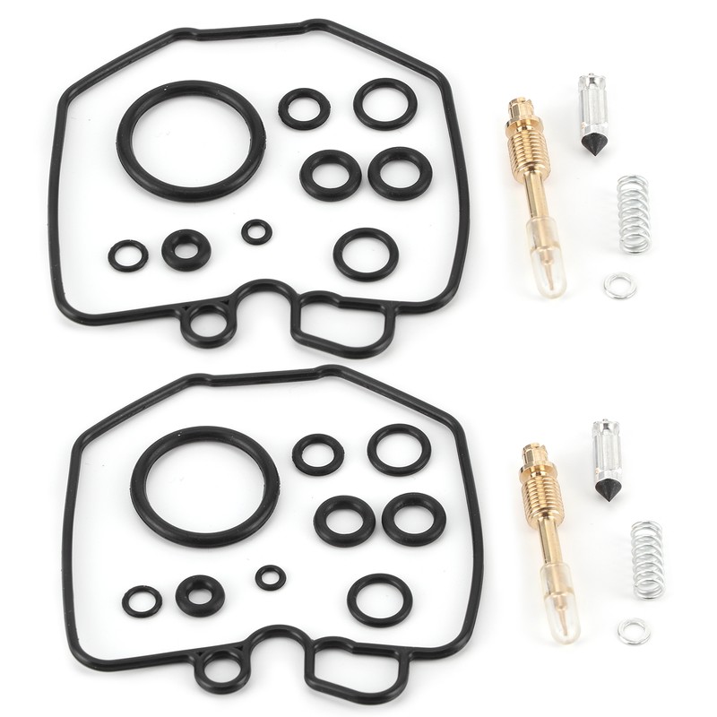 2 Sets Motorcycle Overhaul Carburetor Rebuild Kit Fit for Honda