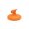 Jarware Oil Cruet Lid for Regular Mouth Mason Jars, Orange