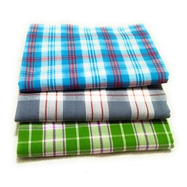 Cotton Colors Large Cotton Bath Towels(Size: 30 60 Inches,D-45)-Pack of 3 Pieces