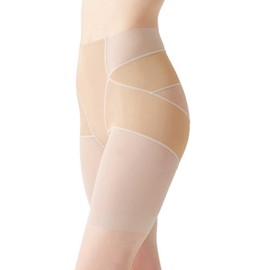 [グンゼ] ガードル 補正下着 骨盤サポート ロングガードル KIREILABO キレイラボ KB4363 レディース クリスタルベージュ L