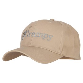 Fishing Grampy Embroidered Solid Cotton Pro Style Cap - Khaki OSFM