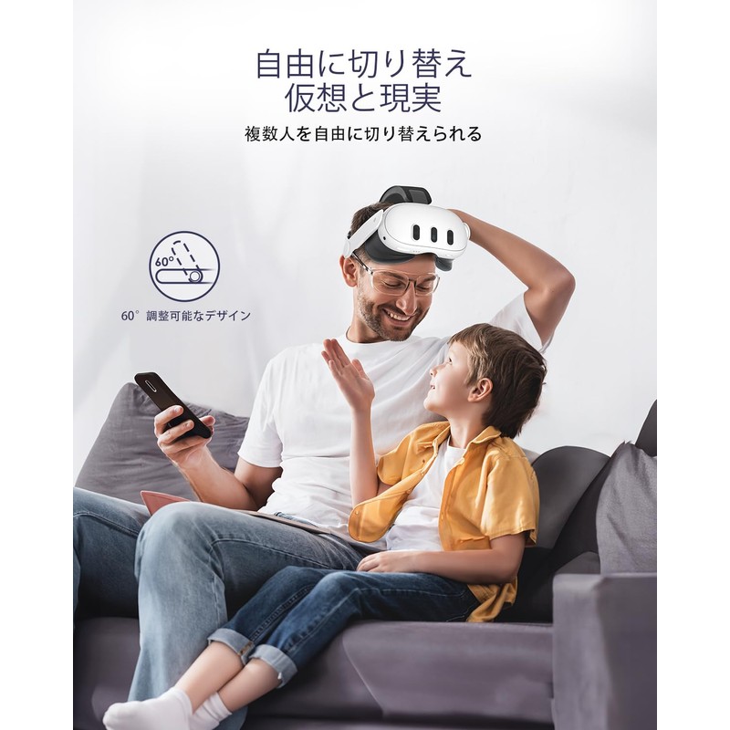 [Maecker] vr Headstrap for Meta Quest 3 Headstrap Replacement for