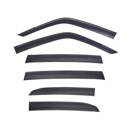 Wellvisors For 24 25 2024 2025 Toyota Land Cruiser Wind Deflectors Window Visors