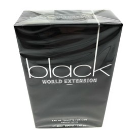 BLACK WORLD EXTENSION BY VIVIANE VENDELLE GEPARLYS COLOGNE FOR MEN 3.4 OZ / 100 ML EAU DE TOILETTE SPRAY