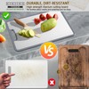 Titanium Cutting Board Double-sided non-slip silicone edging Pure Titanium Cutting