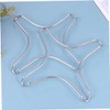 BIUDECO 3Pcs Stainless Steel Star Shape Pot Rack Multi Function