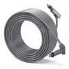 Cable, 30 Foot Rectangular Replacement Satellite Cable, Waterproof Cable for