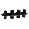 AC Bulkhead Billet Aluminium Alloy Universal 4 Ports Air Conditioning