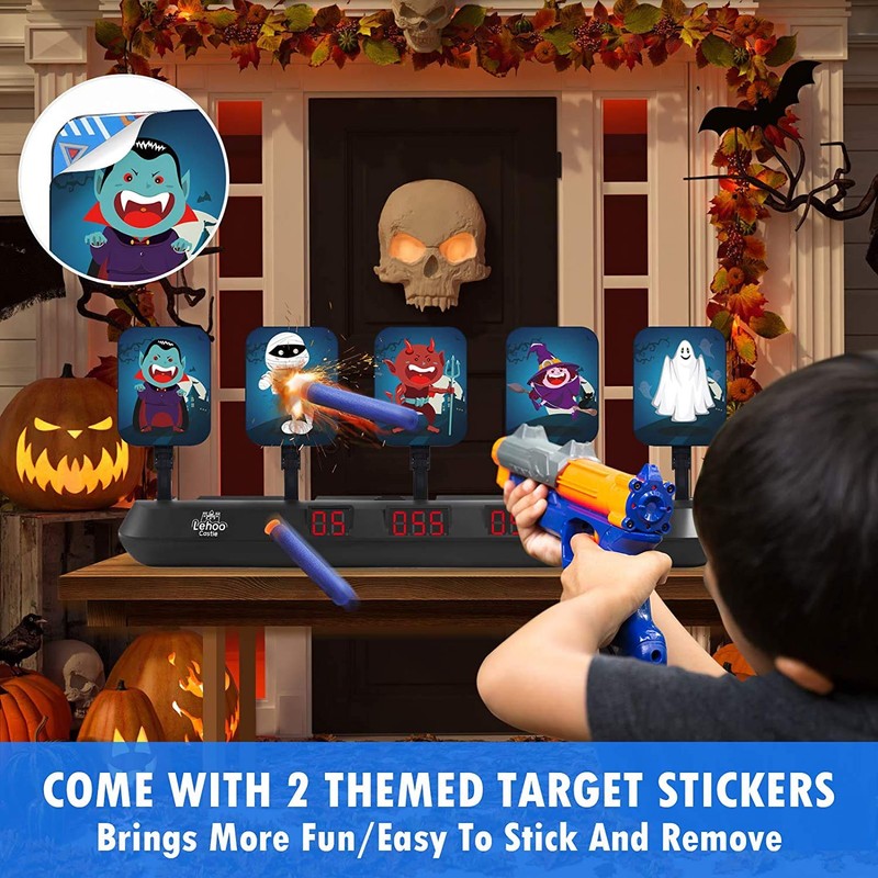 Lehoo Castle Shooting Targets for Nerf, 5 Targets Shooting Games