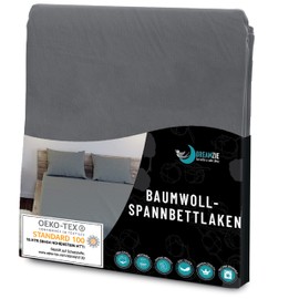 Dreamzie Elasticated Cotton Fitted Sheet