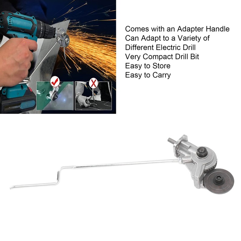Electric Drill Plate Cutter Electric Drill to Convert Metal Plate