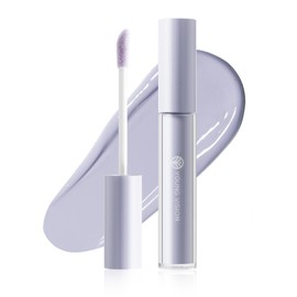 YOUNG VISION Purple Color Correcting Concealer Corrector, Long Lasting Brightening Full Coverage Weightless All-Day Liquid Concealer, Natural Coverage, Purple for Sallow Skin & Yellow Undertones