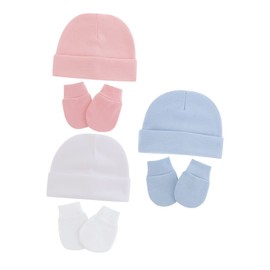 BESPORTBLE 1Set Newborn Hat and Mittens Photography Props Soft and Comfortable Suitable for Months for Boys and Easy Matching