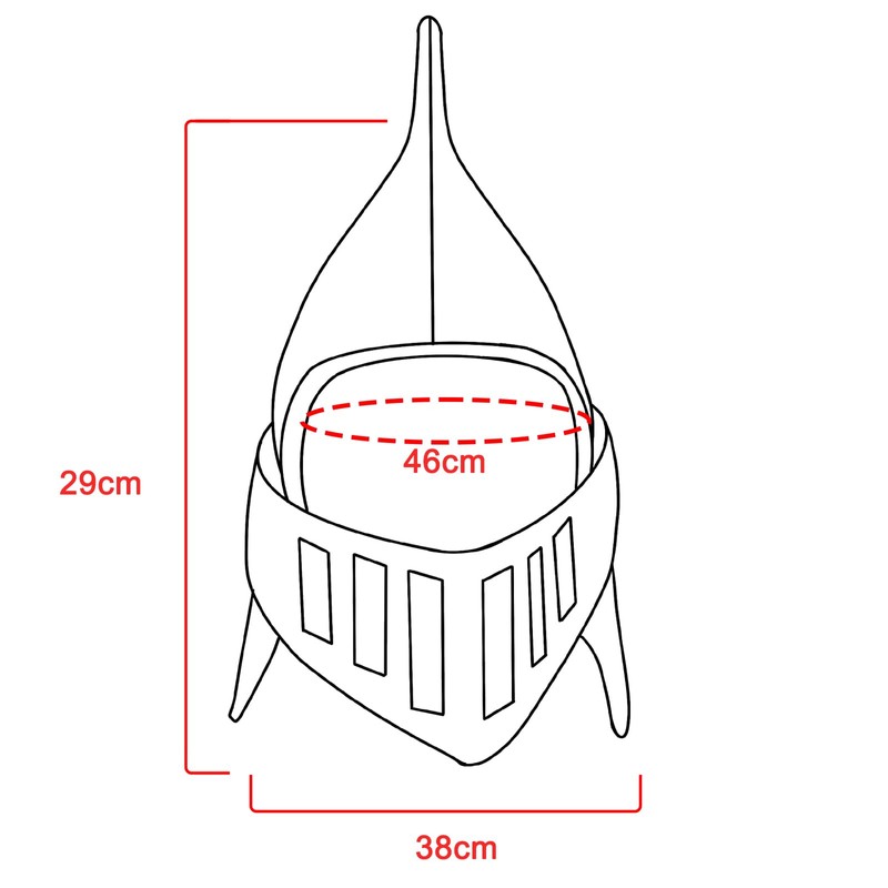 CoolChange Warm Children's Fleece Hat in Knight's Helmet Design |