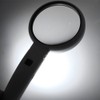 LED Magnifying Glass Set USB Charging Handheld Magnifier with Lights
