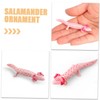 Kisangel Salamander Model Small Lizards Miniature Figure Simulated Salamander Figurine