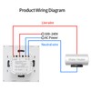 Lancoon Water Heater Switch Wireless APP Voice Sensitive Touch Screen