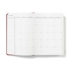 Wykeham's Executive 2026 Daily Journal Planner (Crimson, 8.5"×5.5")