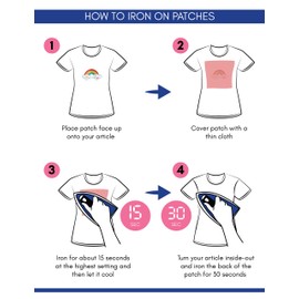 PatchMommy Airplane Patch Plane, Iron On/Sew On - Appliques for Kids Children