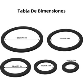 THJOPOKEEL 5 Anillos flotantes para Plantas de Acuario, Anillos de alimentación de Peces, Planta Flotante, Corral, interceptación de Plantas flotantes, círculo para Peces (Negro)