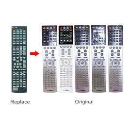 AULCMEET RAV472 RAV501 RAV505 RAV506 RAV507 Replacement Remote Control Compatible with Yamaha Audio/Video Receiver TSR-6750 HTR-6065 RX-A720 RX-V673 RX-V675 HTR-6066 RX-A730 RX-A773 RX-A775 30