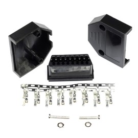 Paradisetronic.com OBD2 Female OBD Housing with Screws for Making Own Cable Diagnostic Socket for Car