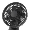 Desktop Fan Portable 5 Speed Power Display Quiet USB Rechargeable