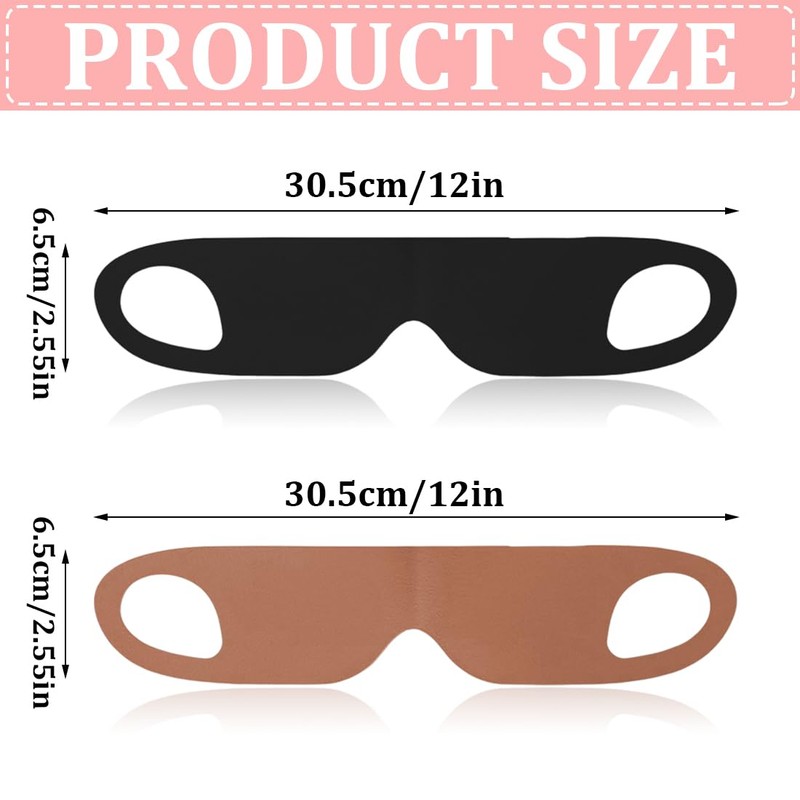 Sleep Eye Mask, Pack of 2 Blindfold, Soft Sleep Mask,