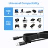 XMHEIRD USB Charger +Data Cable Cord for Panasonic Camera Lumix