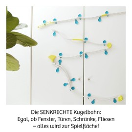 KOSMOS 617288 Gecko Run Starter Set, Starter Set, Expandable Marble Run for Children, Vertical Marble Run, Educational Toy and Construction Toy from 8 Years, Multilingual