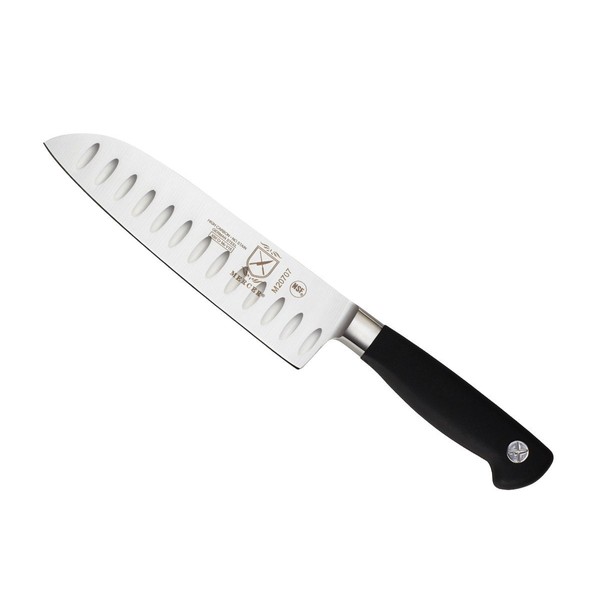 Mercer Culinary M20707 Genesis 7-Inch Santoku Knife,Black