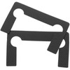 safycaby 10 PCS Shower Door Hinge Shims Glass Shower Door