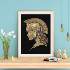 PUAGEMTI Greek Goddess Painting Diamond Art Kits for Adults DIY Gifts Full Drill Arts Craft Home Wall Decor 12x16 inch
