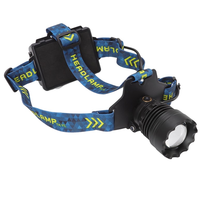USB Headlamp 3000lm Waterproof 90 Degree Adjustable Hands Free Rechargeable