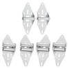 Eagles 6 Packs Garage Door Hinges with Galvanized Finish Heavy