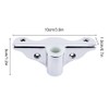 DONGKER Oarlock Support Bracket,3.9 * 0.7 * 1.2" Stainless Steel