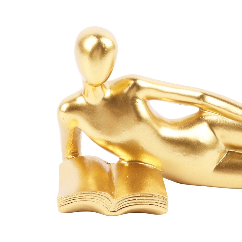 Thinker Sculpture Modern Abstract Thinker Statue Hallway Desk Living Room