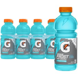 Gatorade Thrist Quencher, Frost Glacier Freeze Sports Drinks, 20 Fl Oz Bottles, 8 Pack