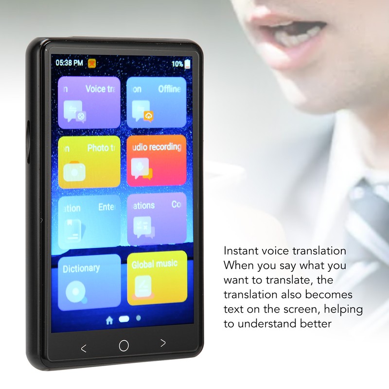 Smart Translator 4in IPS Screen Offline WiFi MP3 Mode 2