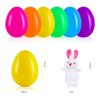 BILLMOSS Easter Eggs with Finger Puppets - 12 Packs Easter