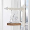 K&K Interiors 17080F-AR 10.5 Inch Enamel & Wood Sailboat Arrow