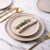 AmorArc Ceramic Plates Set of 6, 8.5 Inch Handmade Reactive