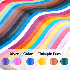 30 Pcs Smooth Faux Leather Sheets, 8 x 12 Inch Colored Leather Material for Bows, Leather Earrings,DIY Craft Projects