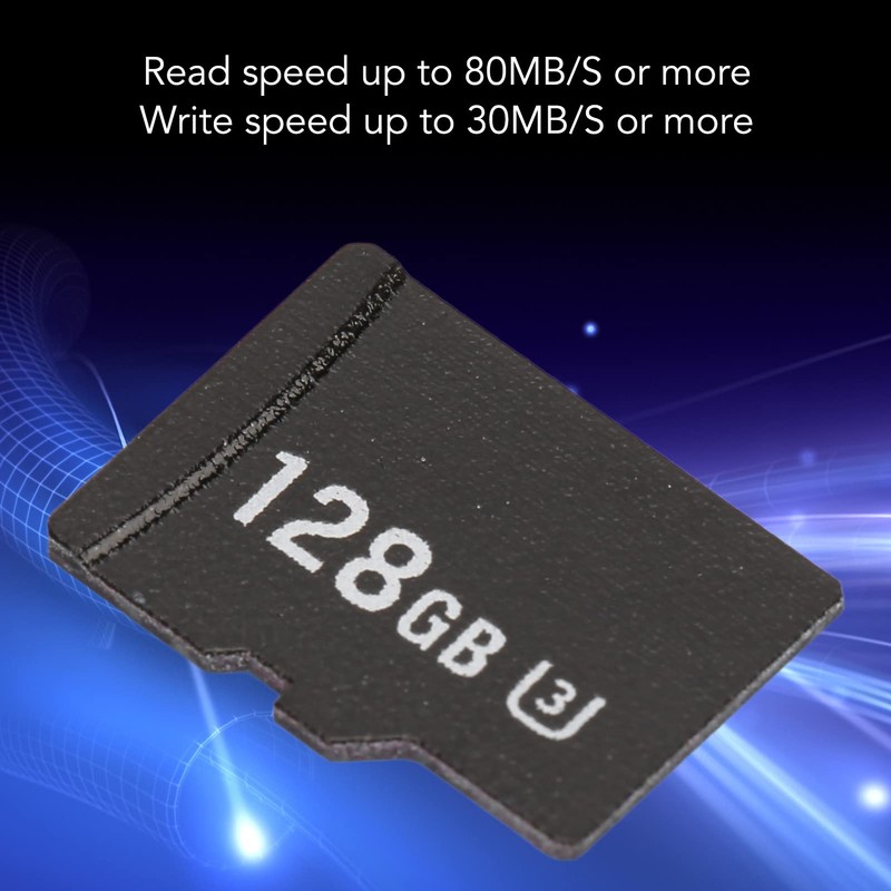 U3 High Speed TF Memory Card, 80MB Read, 30MB Write,