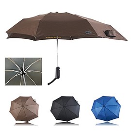 Coopola Amplify Tail Umbrella - 49-Inch Arc Large Umbrella, Auto Open and Close Button UV Umbrella with UPF 50+ Fabric, 0.92 lbs Lightweight Folding Umbrella, Compact Size for Travel
